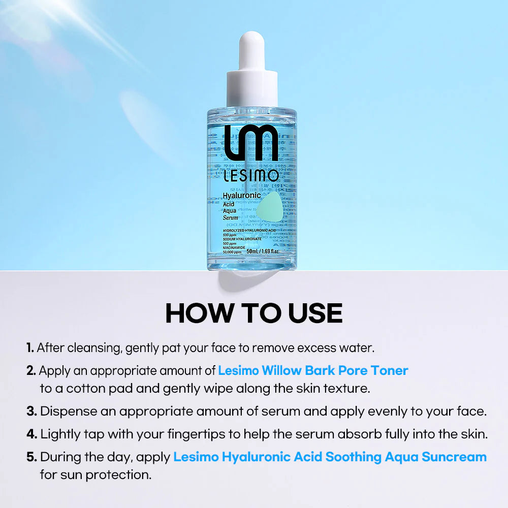 Lesimo Hyaluronic Acid Aqua Serum 50ml