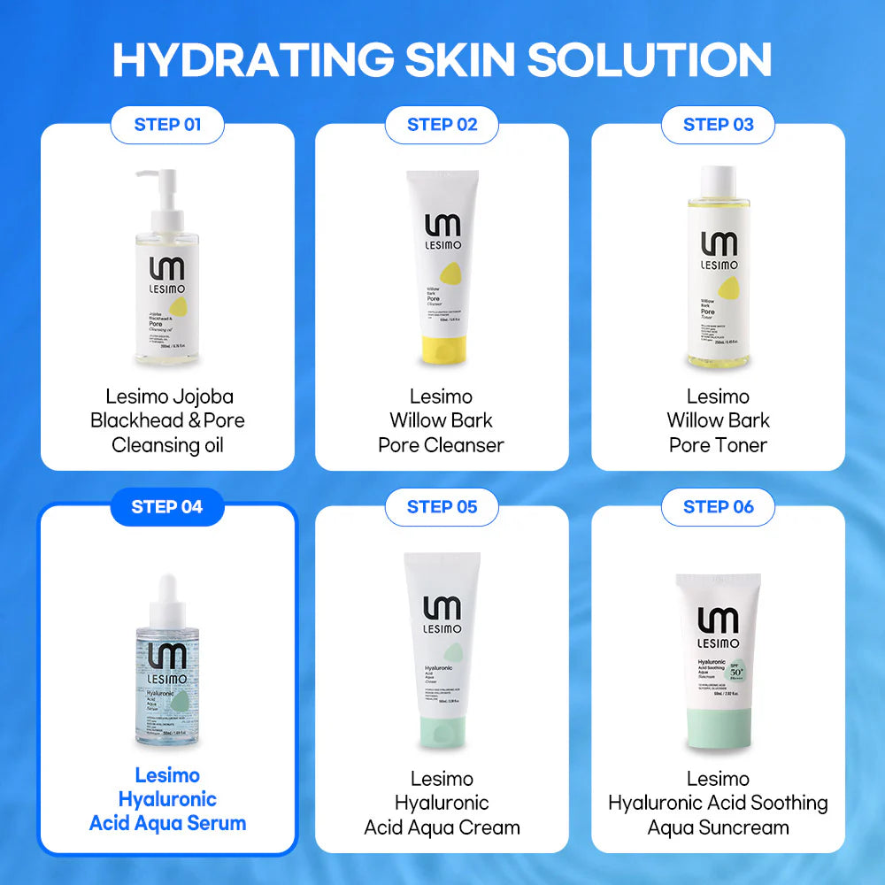 Lesimo Hyaluronic Acid Aqua Serum 50ml