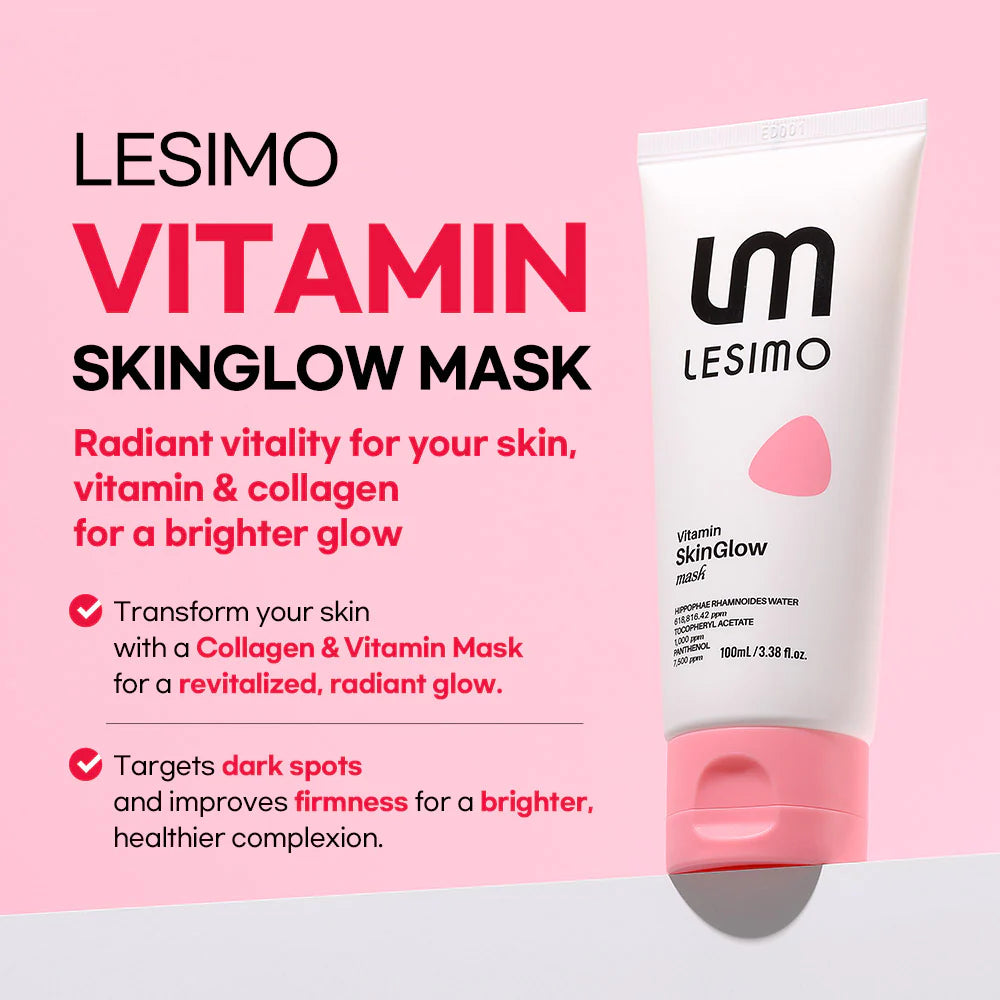 Lesimo vitamin glow collagen peel-off mask 100ml