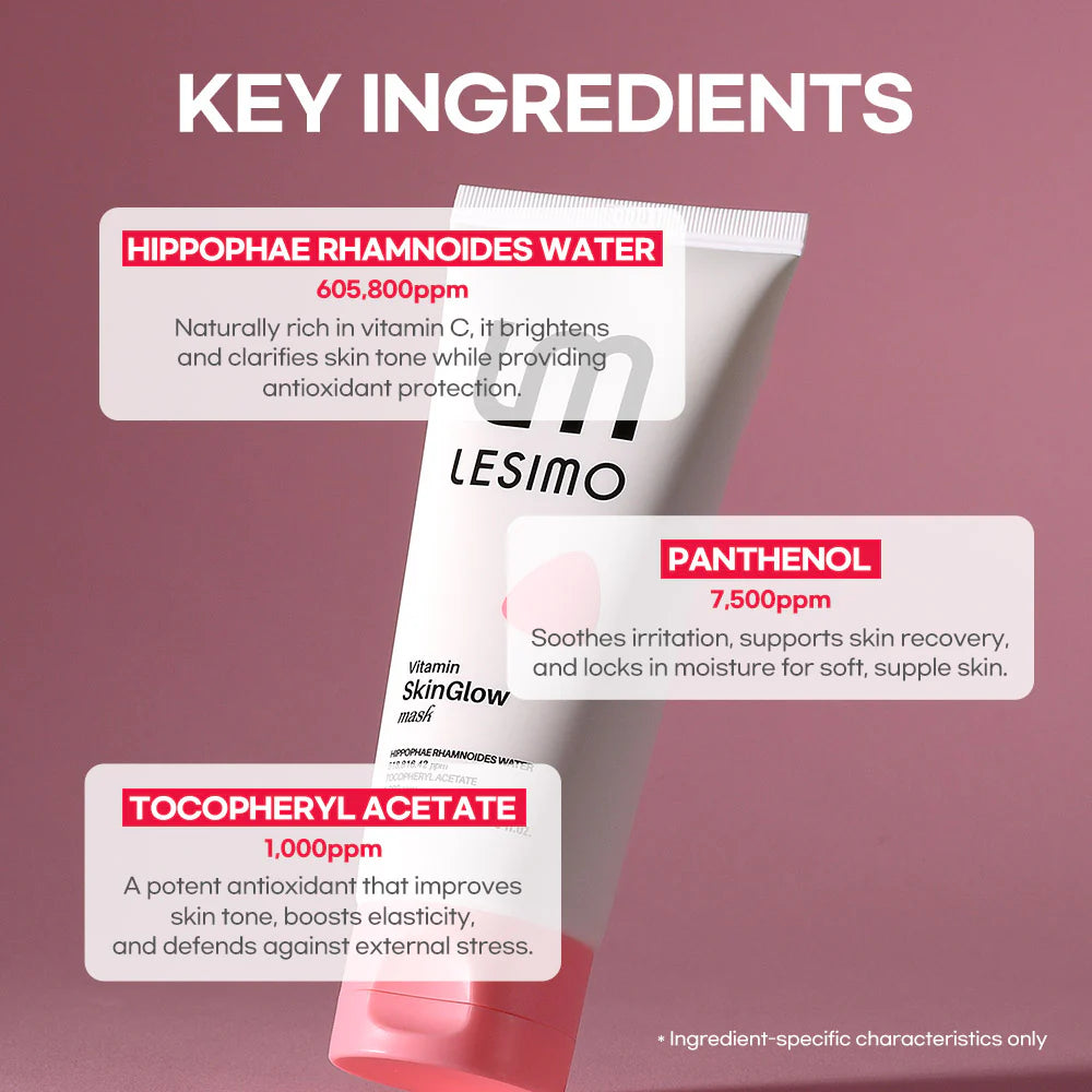 Lesimo vitamin glow collagen peel-off mask 100ml