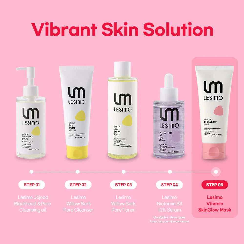 Lesimo vitamin glow collagen peel-off mask 100ml