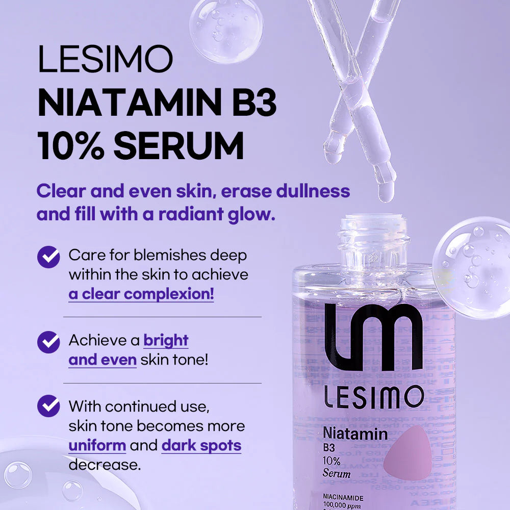 Lesimo Niatamin B3 10% Serum for Dark Spots 50ml