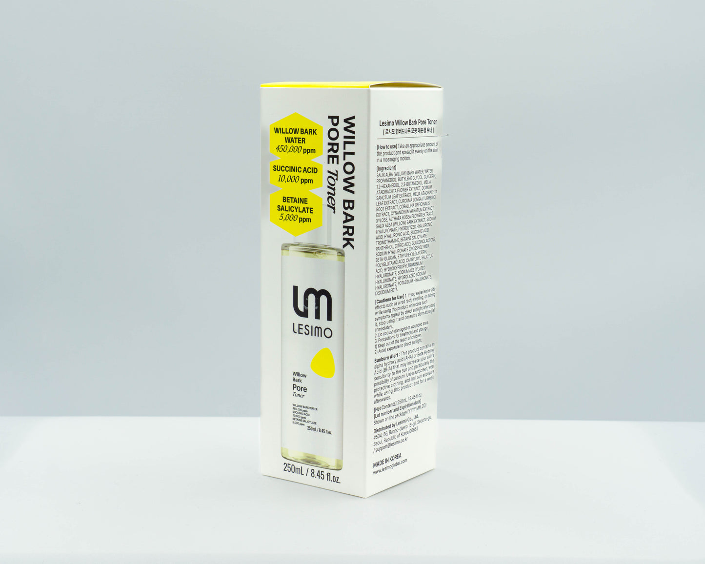 Lesimo Weidenrinden-Porenwasser 250 ml