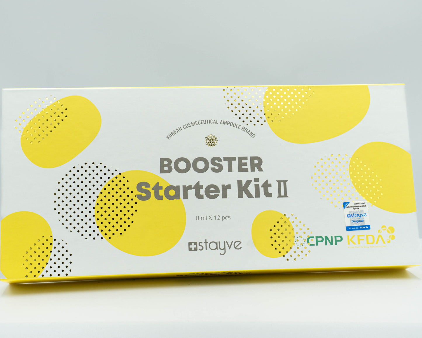 Stayve® Booster Starter Kit II 12X8ml