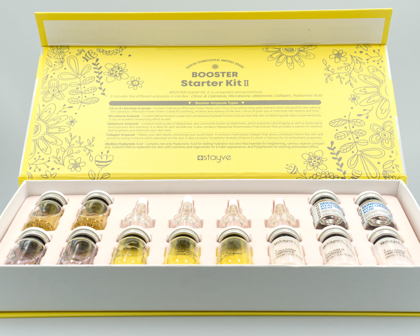 Stayve® Booster Starter Kit II 12X8ml