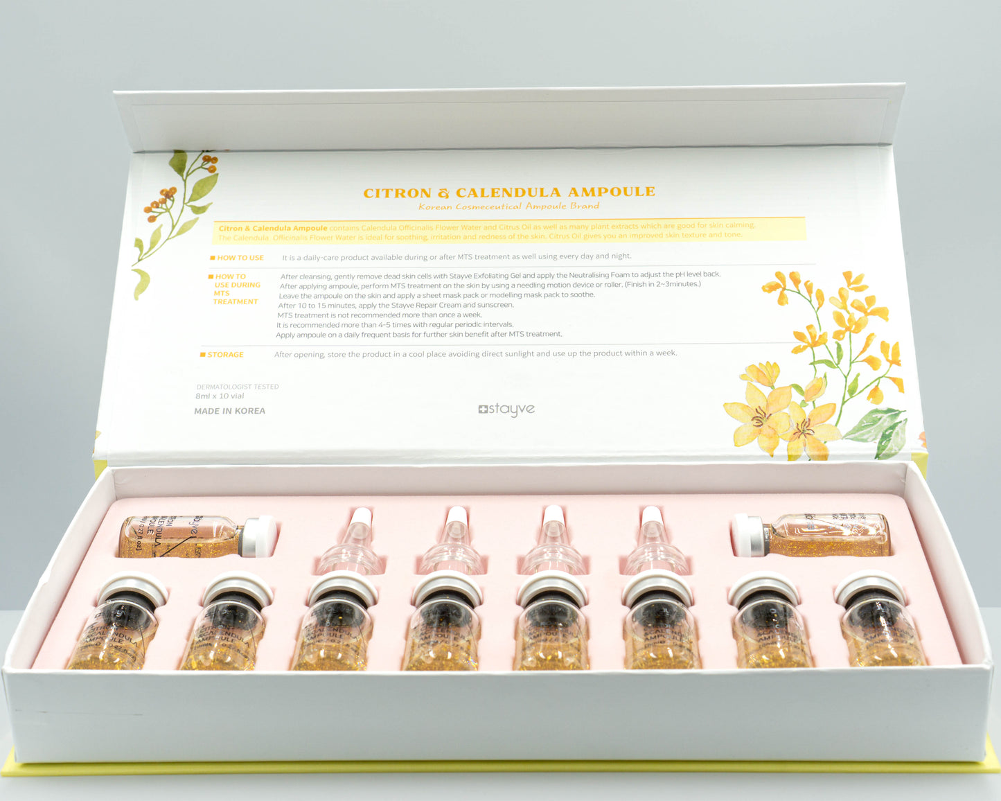 Stayve® Citron & Calendula Ampoule 10x8ml