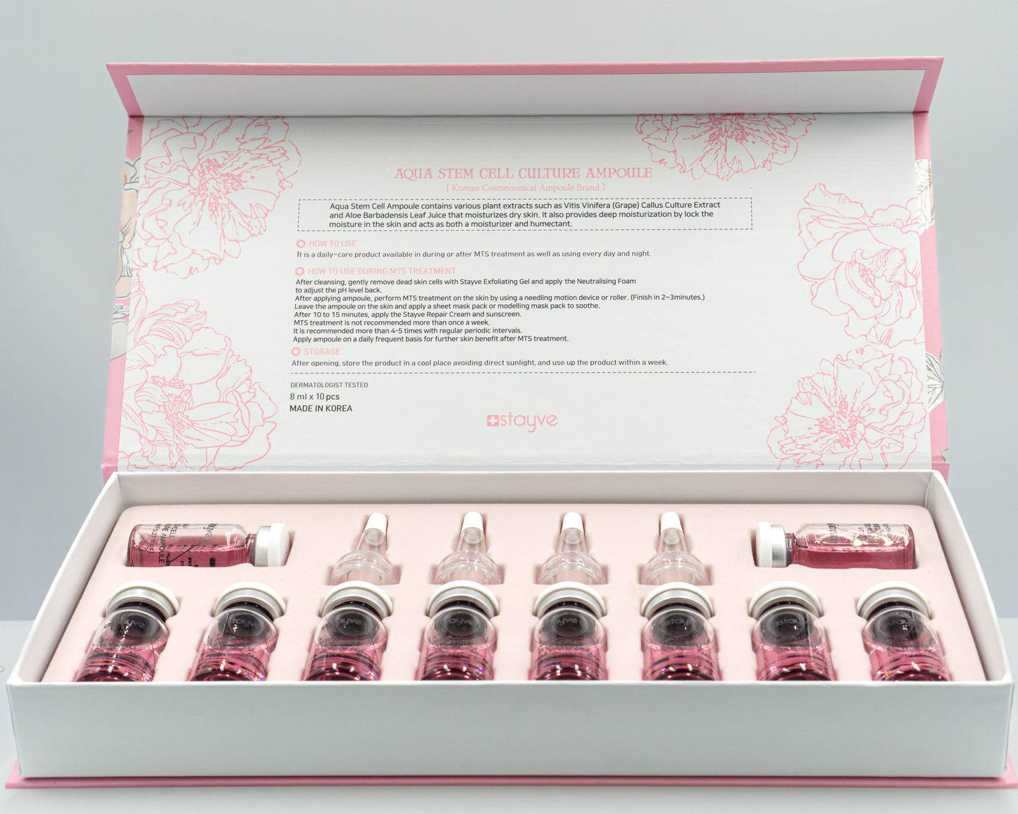Stayve® Aqua Stem Cell Culture Ampoule 10x8ml