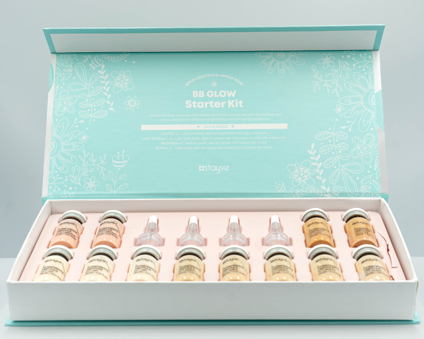 Stayve® BB Glow Starter-Kit 12x8ml