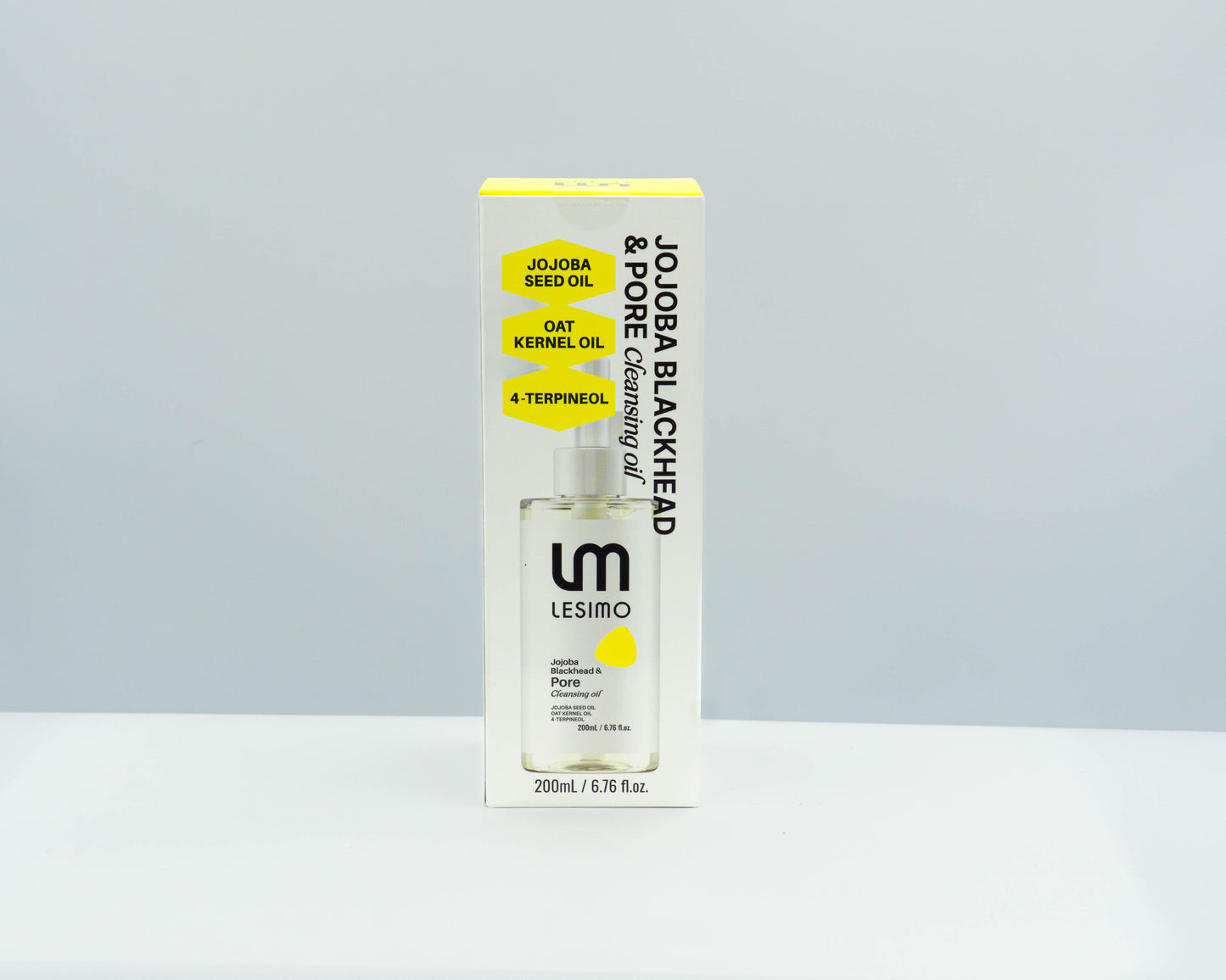 Lesimo Jojoba-Reinigungsöl gegen Mitesser und zur Porenverfeinerung, 200 ml