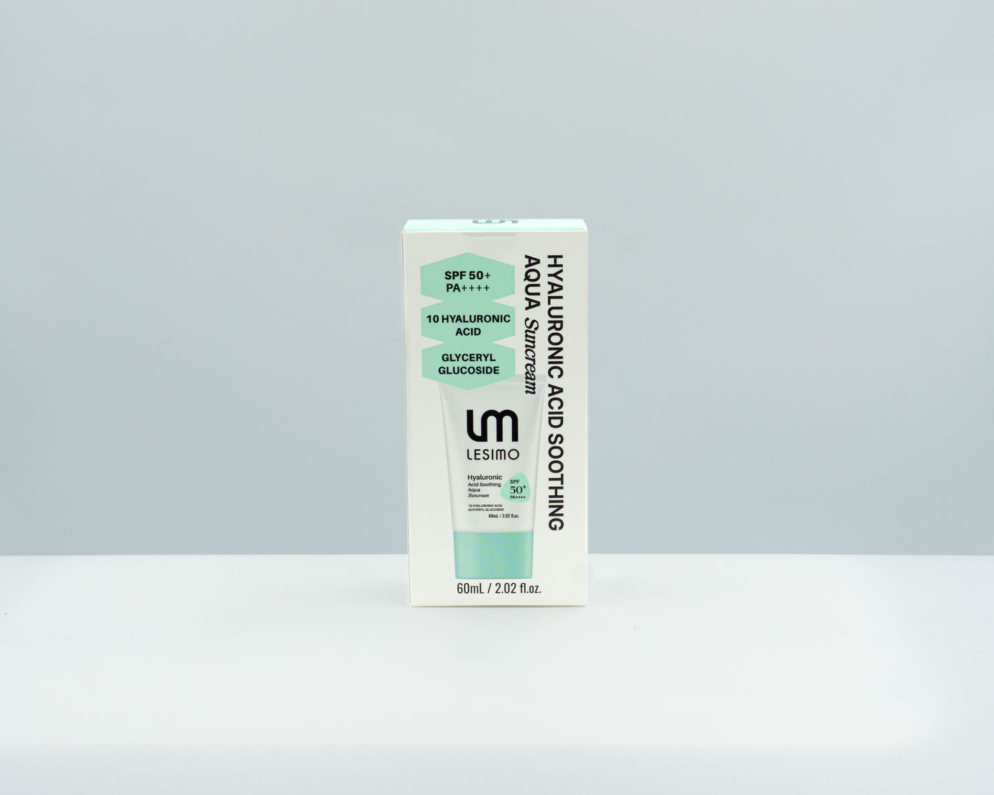 Lesimo Hyaluronsäure Beruhigende Aqua Sonnencreme LSF 50+ 60ml
