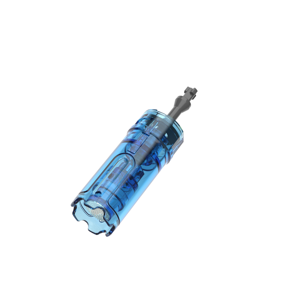 Dr. Pen M9 Nano Round pin cartridge angled view