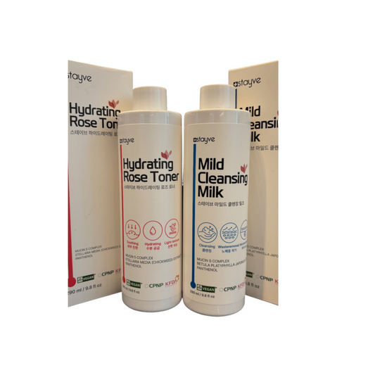 Stayve® Kit Cleasing & Rose Toner 2x290ml