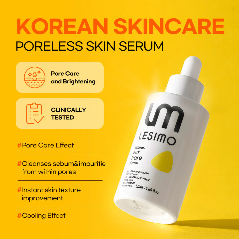 Lesimo Willow Bark Pore Serum for pores, bumps & texture 50ml