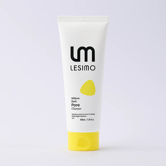 Lesimo Willow Bark Pore Cleanser - Gentle Exfoliation - Oil Control 160ml