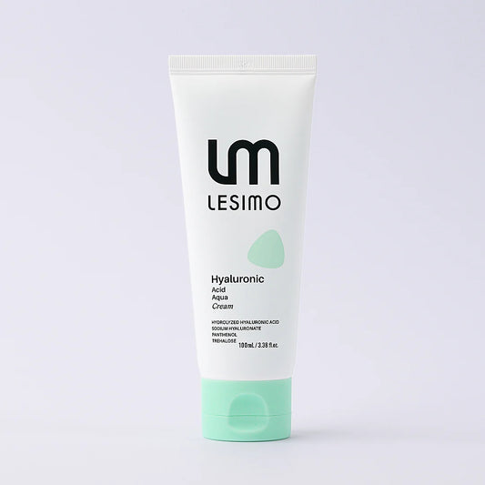 Lesimo Moisturizer Hyaluronic Acid Aqua Cream lightweight 100ml