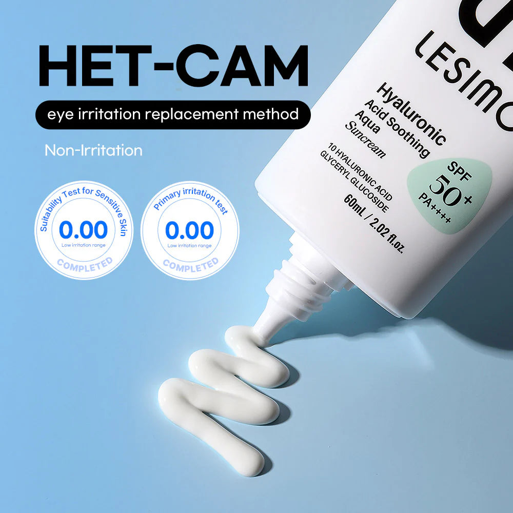 Lesimo Sunscreen Hyaluronic Acid Soothing Aqua SPF 50+ 60ml