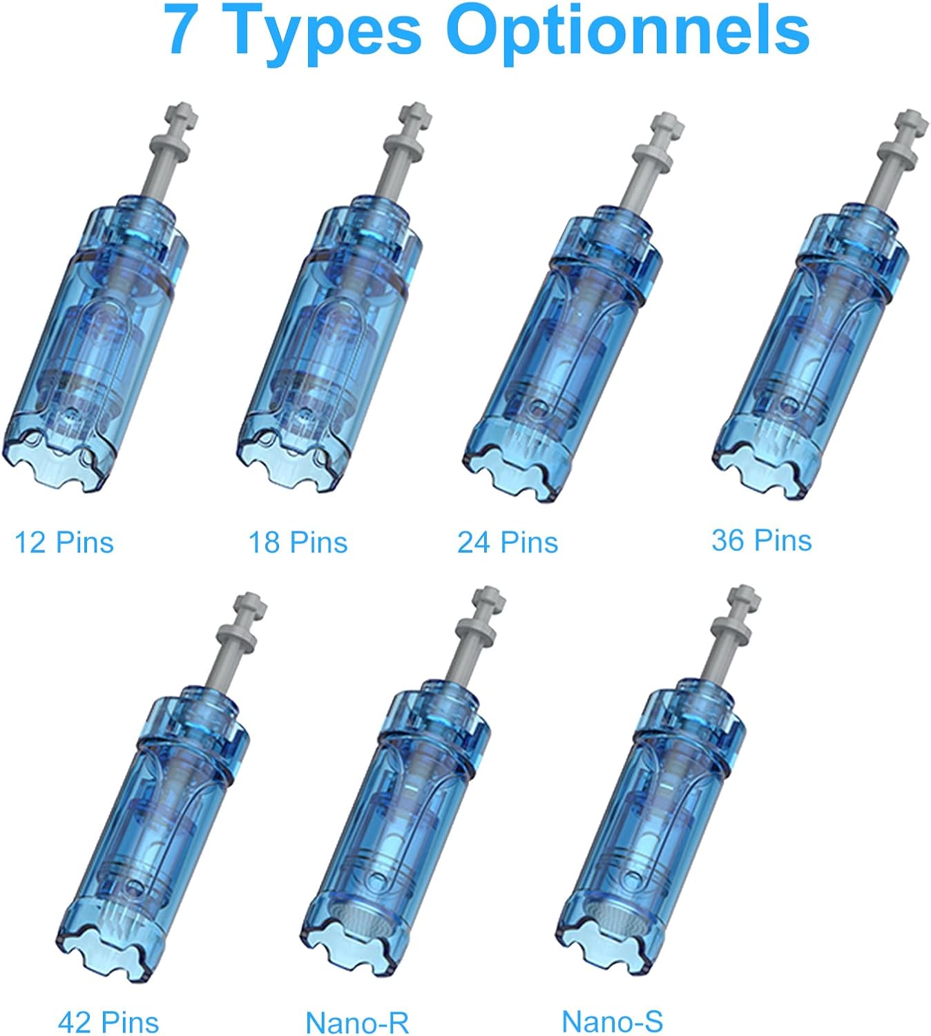 Nano R replacement cartridges compatible with Dr. Pen’s A8S, M8S, A11, A9 models (10 Pack)